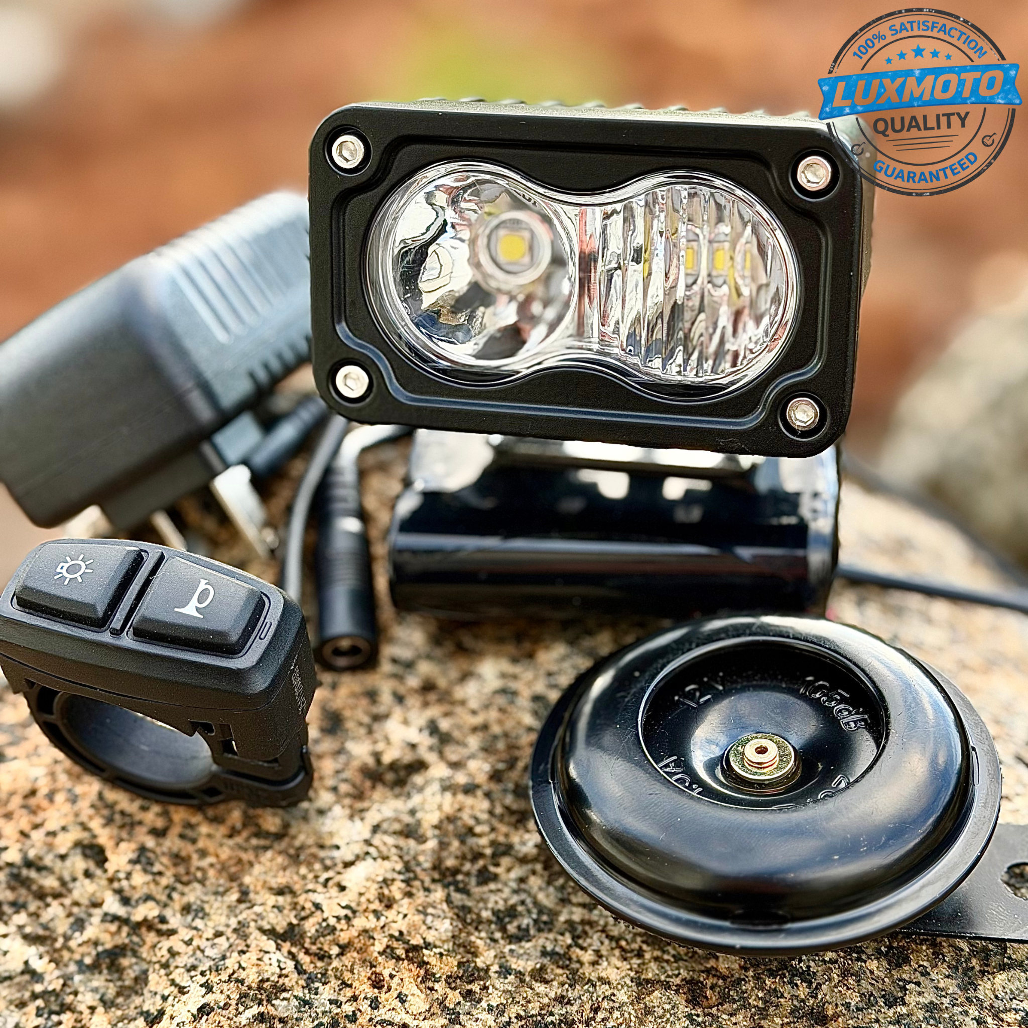 Baja Light & Horn (Fits any bike)
